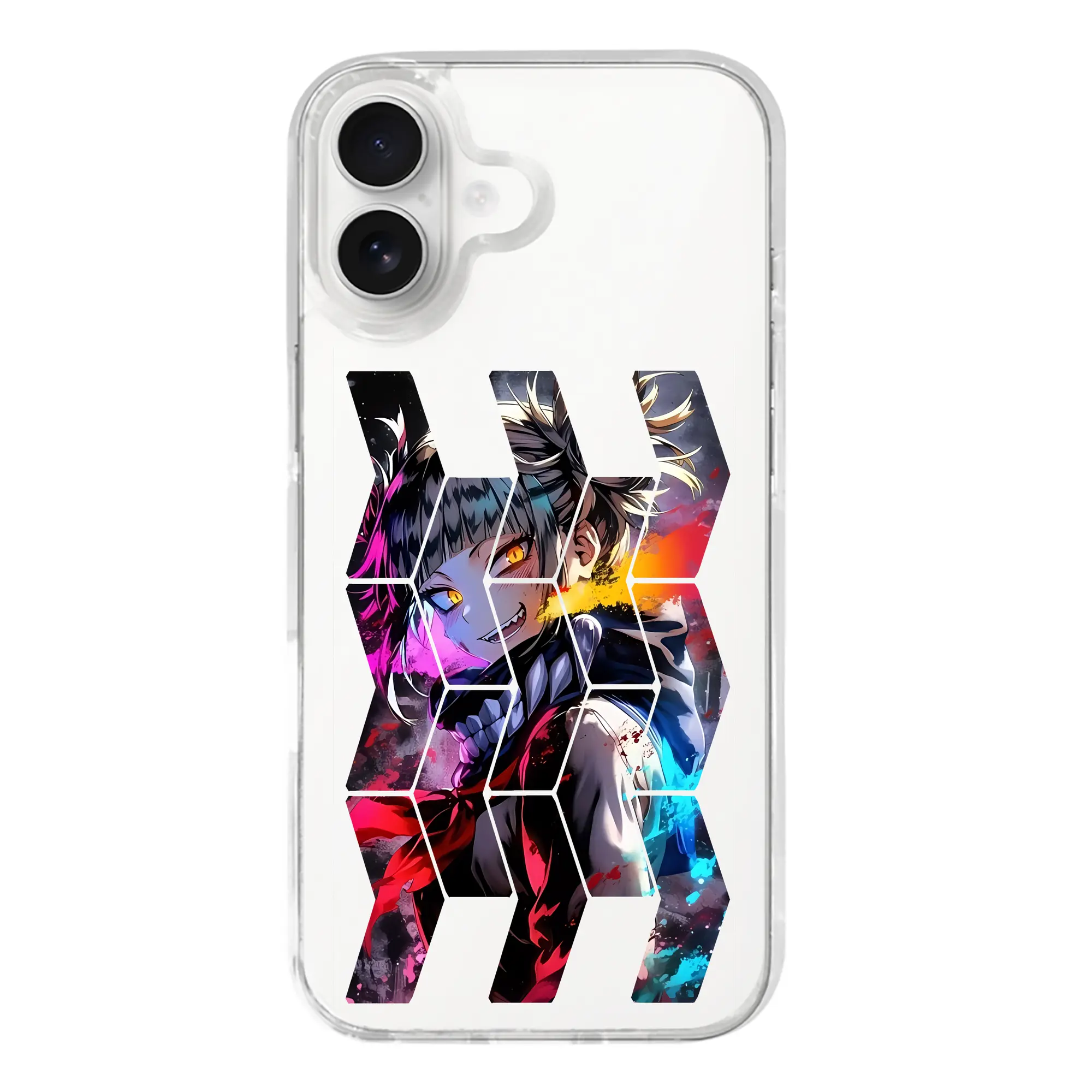 僕のヒーローアカデミア グッズ,トガヒミコ - iPhone 17シリーズ 透明スマホケース – 薄型・耐衝撃・精密フィット保護カバー